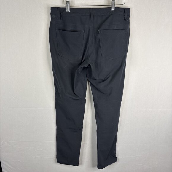 lululemon ABC-Style 5-Pocket Performance Pants Men’s 32x30 Black - Picture 5 of 8